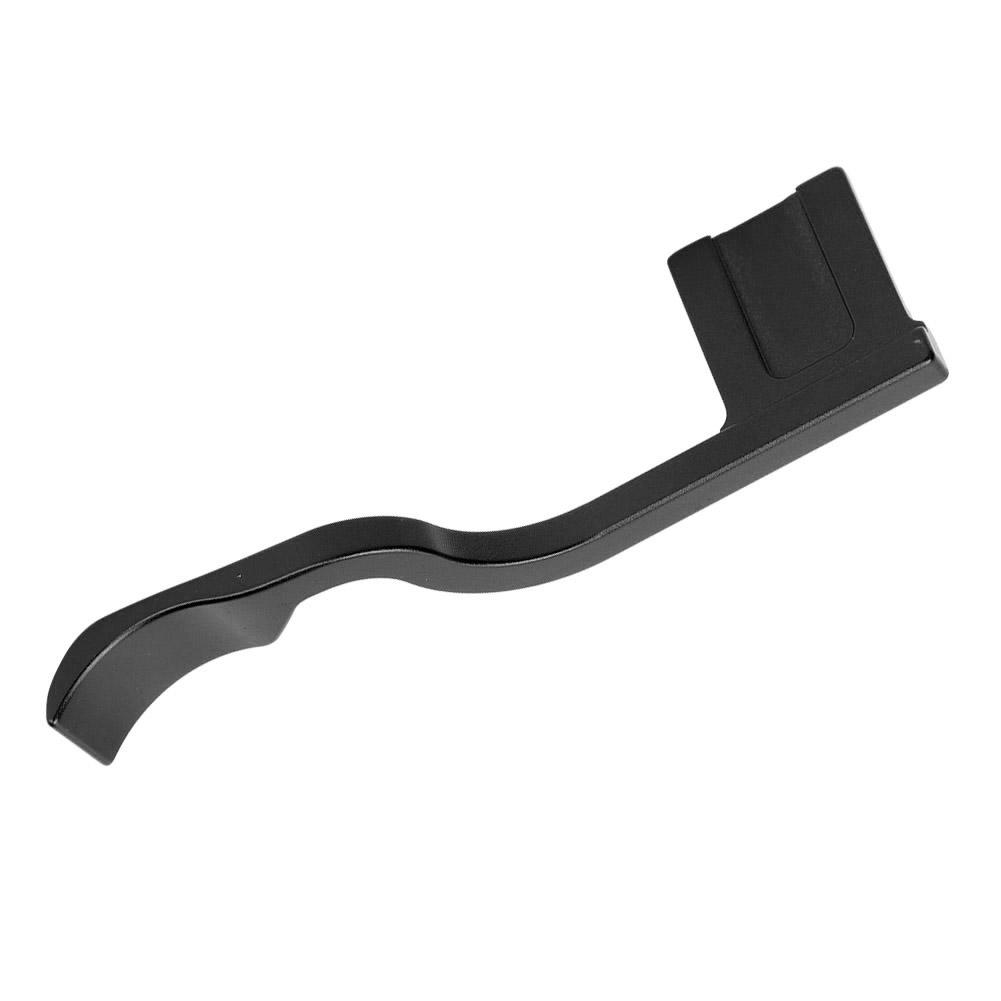 Aluminium Alloy Thumb Grip Handle Hot Shoe Accessory for Fuji XT4 Mirrorless Camera(black )
