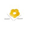10pcs Resin Flower Pendant Ornament Hollow Flower Charm Beads Jewelry DIY Supplies for Keychain Hanging Pendant Making