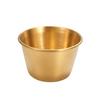 Polished Stackable Sauce Dish 304 Stainless Steel One-piece Design Seasoning Cup
