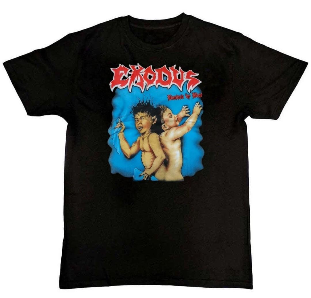 New Exodus Bonded By Blood Graphic Print Mens T-Shirt S
