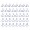 Pack of 40 Strong Mini Suction Hooks for Light Chain Featuring Easy Application High Durability Perfect Decors Solution