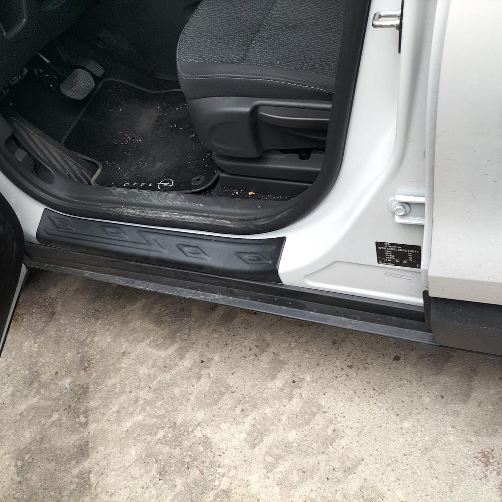 

Накладки на дверные пороги EuroCap (4 шт, ABS) для Opel Crossland X