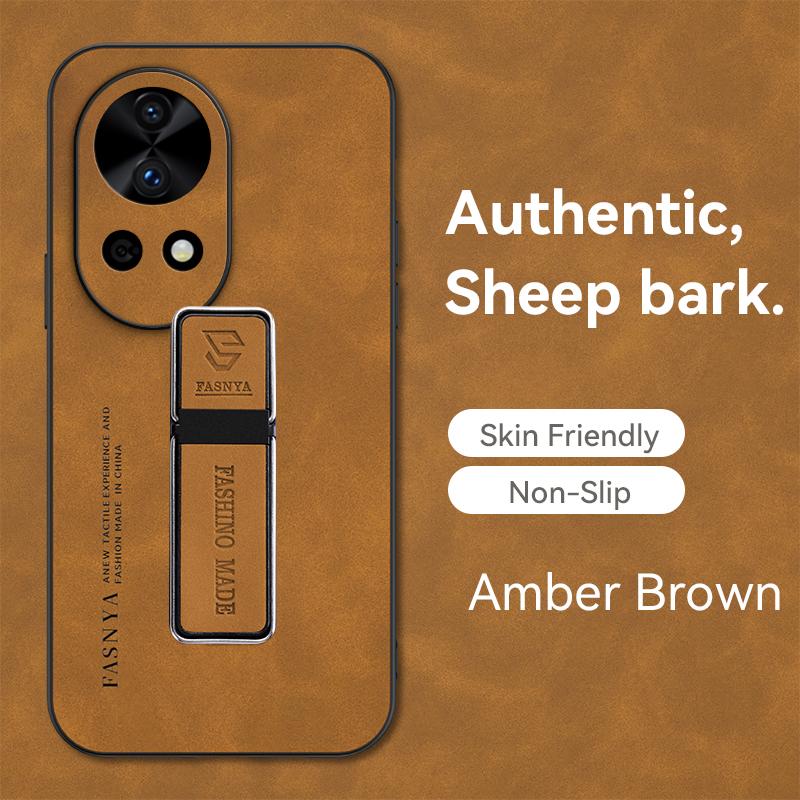 

Для Hauwei NOVA 12 Pro Чехол Магнитный держатель Чехол для телефона Для Huawei Nova 12 Ultra 12Pro Nova12Pro Противоударный кожаный чехол-накладка For NOVA 12 Pro