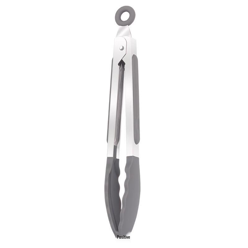 Zhi Zhou Stainless Steel BBQ Tongs Set
