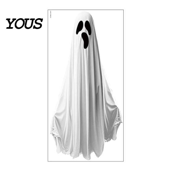 Festive Party Decorations for Classroom Halloween Ghost Window Stickers, Removable PVC Wall Decals, Peel And Reusable Art Smooth Surfaces Stick