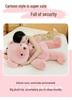 Large Plush Teddy Bear with Polka Dot Ribbon - Perfect Hugging Gift for Birthdays