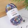 100G/Roll Cracked Metallic Yarn For Knitting Trendy Colors Premium Diy Craft Thread Yarn For Handmade Bags Purses Supplies