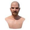 Halloween New Arrivals: Latex Granny Mask Headgear Old woman, bald man, mask