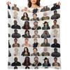 Zombie Cast Throw Blanket Designers anime Soft Plaid manga Blankets