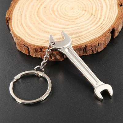 Yousheng Keychain Mini Fine Workmanship Fadeless Wrench Tool Keychain Accessories for Men
