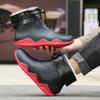 Fashion Color Matching New Men's Shoes Couple Short Rain Shoes Size 36-44 Waterproof Glue Shoes On Rainy Days