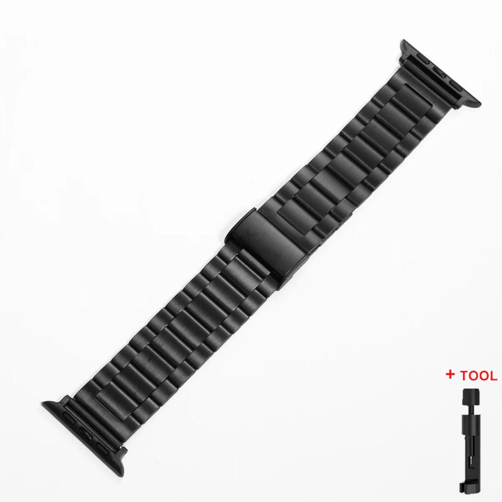 Stainless Steel Band For Apple Watch Strap 49mm 46 44mm 40mm 42mm 38mm 41mm Watchband Bracelet iWatch Series 10 SE 67 Ultra 8 45