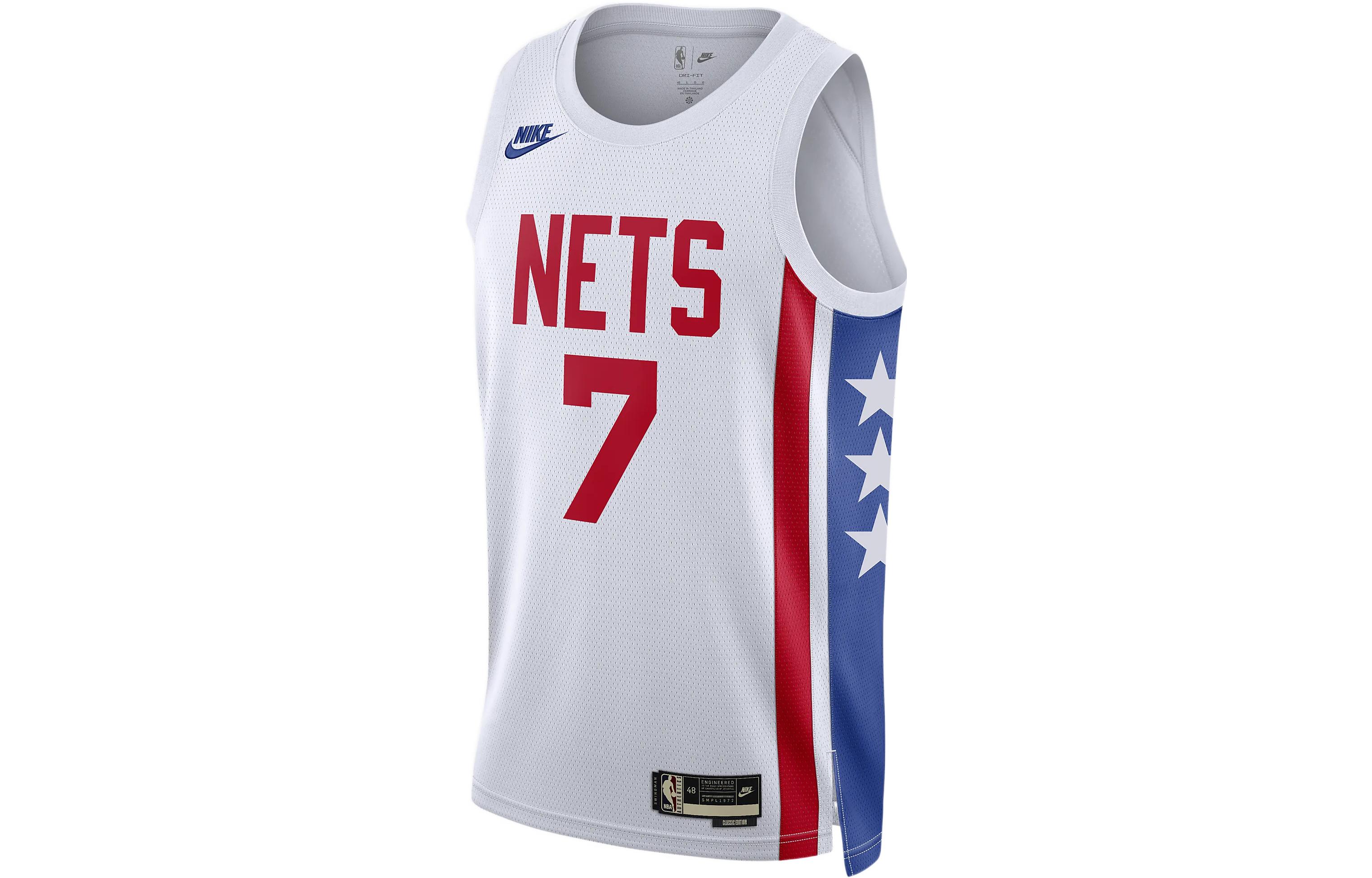 Баскетбольная форма Nike Brooklyn Nets Унисекс Белая DO9444-101 L
