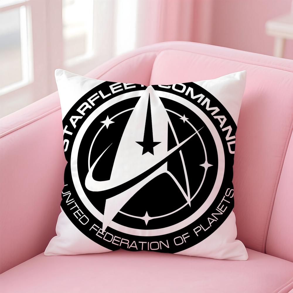 S-Star T-Trek Ship Cushion Cover Home & Car Multi-Scene Pillow Cover - Reversible, Soft & Durable For Daily Use
