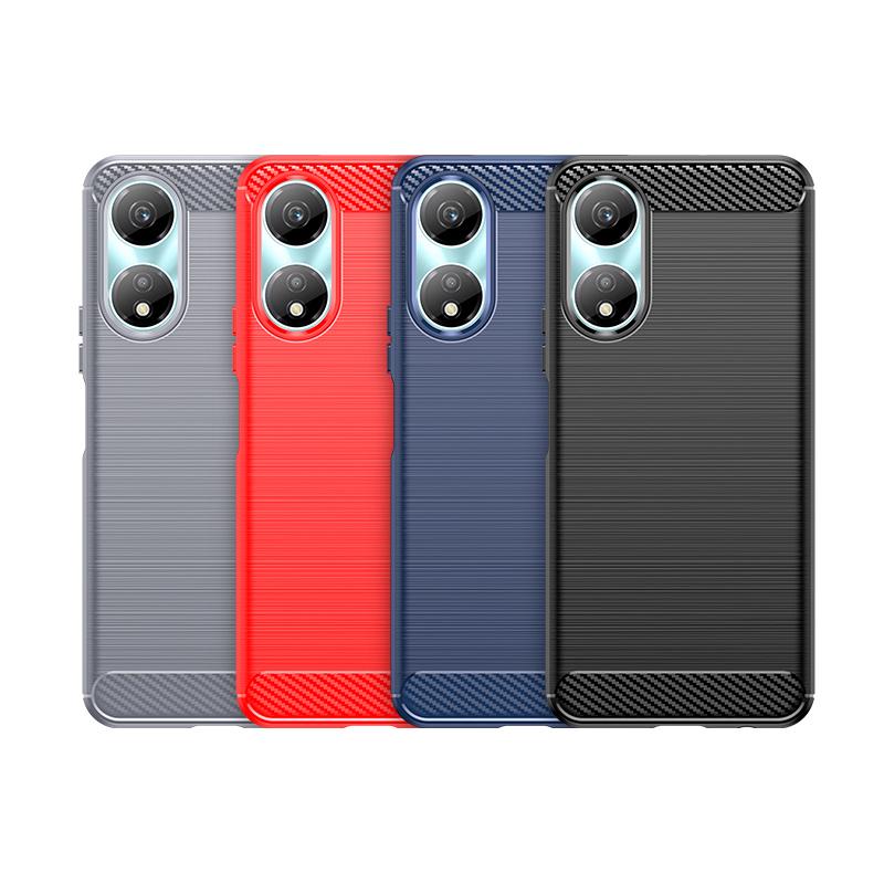 For Huawei Honor X5 Plus Case Cover For Honor X5 Plus Capas New Back Shockproof Bumper Soft TPU Carbon Fiber Cover Honor X5 Plus
