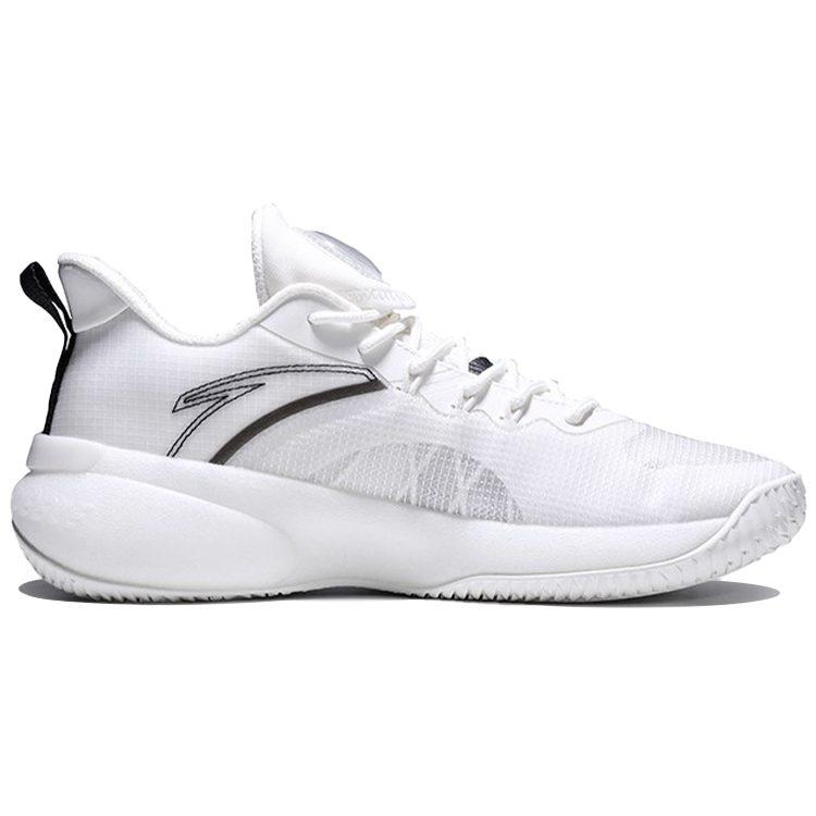 Anta Cement Killer Low top Performance Basketball Shoes Men's White Black 112121606S-2