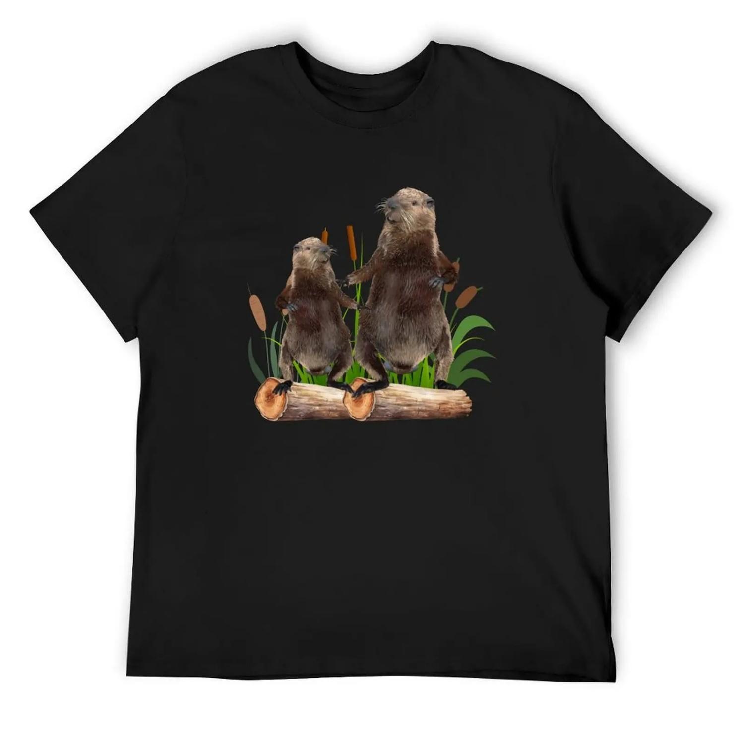 

Beaver Dance T-Shirt funny meme t-shirts anime stuff boys animal print boys whites men t shirts XXXXXL чорний