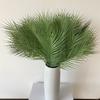 Artificial Plastic Palm Leaves Three Pronged Greenery Wedding Props Photography