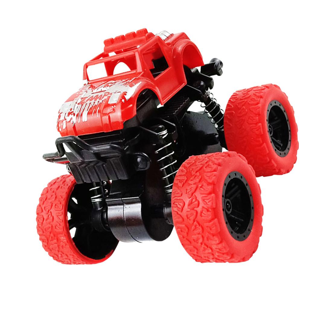 Offroad Car Toy Dual Inertia Simulation Shakeproof Offroad Vehicle Model for Children Kids Red