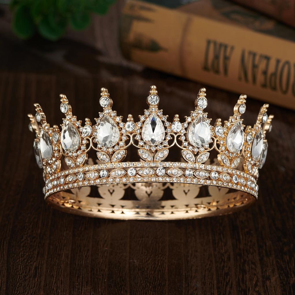 Bridal Headpiece Round Crown Vintage Selection Beauty Crown Wedding Season