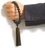 Nenjudo in Genuine Ebony Prayer Beads Prayer Beads Handmade Japanese Prayer Beads Brown Suitable for All Sects by a Prayer Bead Manufacturer with Over