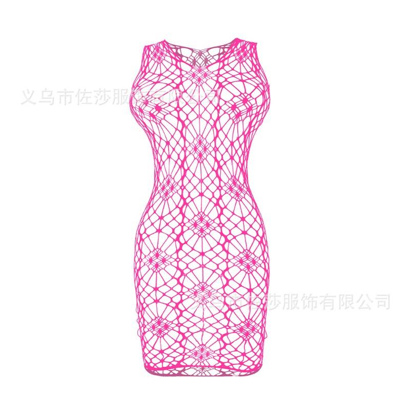 Sex Underwear New Retro Jacquard Hollowed Backless Mesh Jacquard Sexy Hip-wrapped Mesh