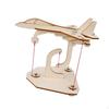 Wooden Aircraft Model Kit Educational Desk Decor Birthday Gifts School Projects Science Experiment