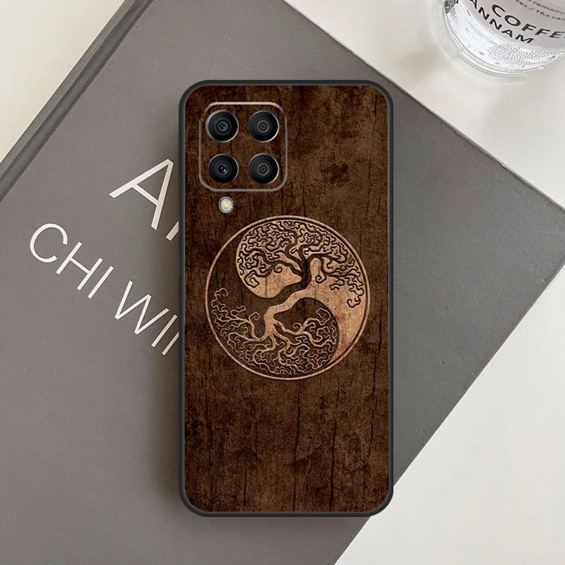 Tree of Life Yin Yang Case For Samsung Galaxy M15 M35 M55 M56 M36 M16 M06 M31 M13 M33 M53 M12 M32 M52 M14 M34 M54