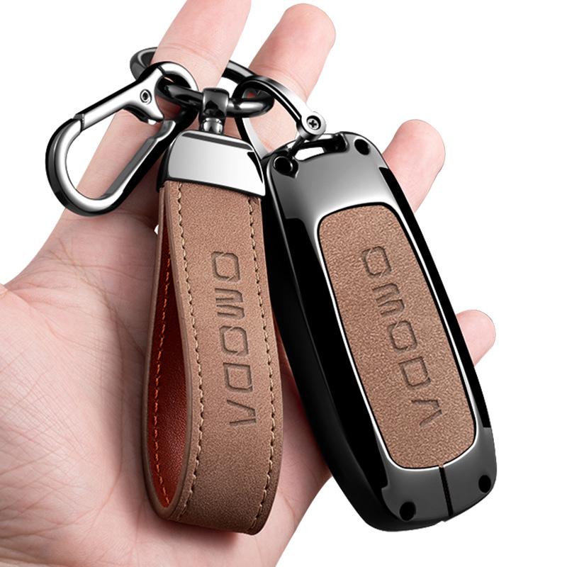 Étui de Protection pour Clé de Voiture OMODA pour Hommes et Femmes - Coque de Clé Haut de Gamme avec Boucle
