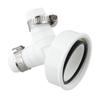 Dishwasher Connector Double Connection Hose Precise Size Fit Scientific Structure Flexible Installation 13 X 12 X 5 Cm