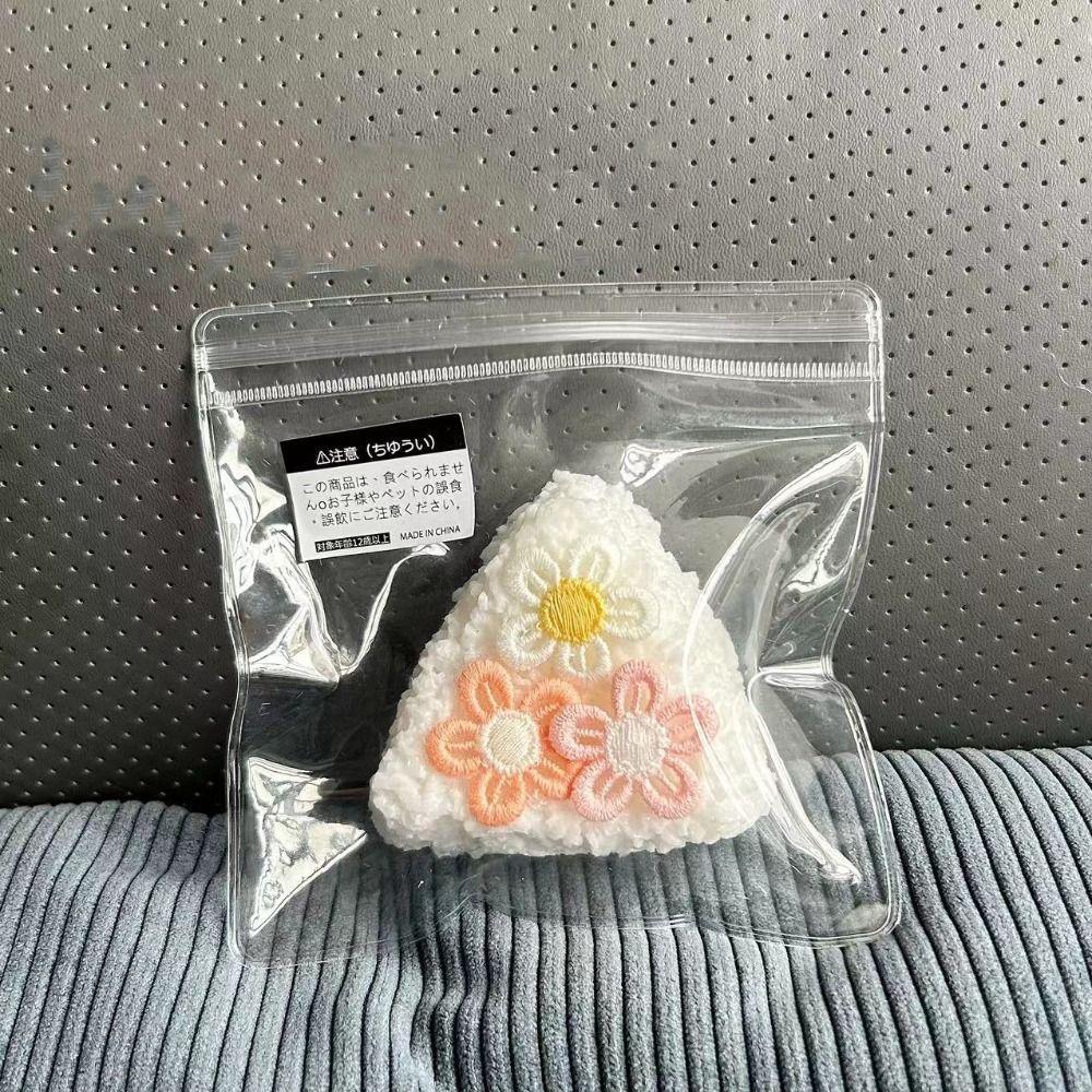 

Sesame Triangle Rice Balls Cute Chick Squeeze Toys Animal Models Slow Rebound Animal Toy Adult style 5