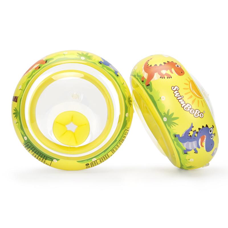 

Double airbag Arm Float for Kids 3-6 Yrs Toddler Arm Floaties for swim Pool Baby Inflatable Arm Swimmier Float Kids Arm Floats жовтий