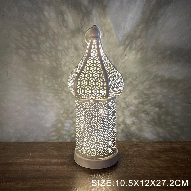 

Battery Powered Eid Lights Decorations for Home Masjid Lanterns Ramadan Kareem Mosque LED Night Light Islam Muslim Party Supplie