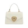2024 New Fashion Retro Women's Cross-border Shoulder Chain Bag High-quality Pu Love Heart Handbag