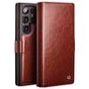 Wallet Case for Galaxy S24 Ultra - Leather/PU, Brown