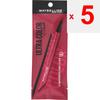 Maybelline Ultra Color Eyeliner BU1 Burgundy Eye Makeup Eyeliner 1. Lift Eyelid Lightly with Fingers, Hold Eyeliner Upright, and Draw a Line To Fill I