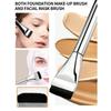 3pcs/set Makeup Mixing Palette, Professional Stainless Steel Makeup Tool Palette, Color Mixing Stick, Foundation Makeup Brush, Makeup Tool