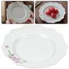 Serving Tray For Serving Tea Snacks Insulation Ceramic Dish Tray For Household
