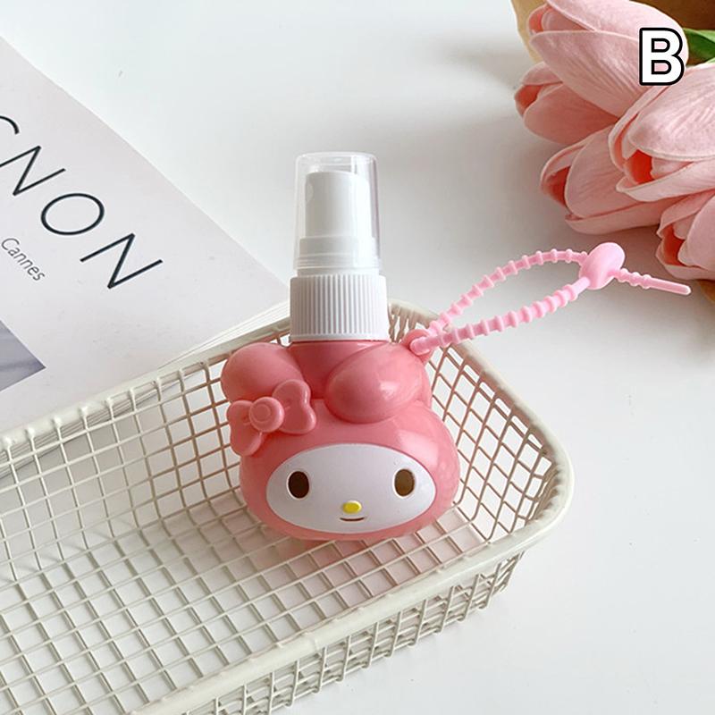 50 ml Tragbare Sprühflasche Schlüsselanhängerhalter Sanrio Alkohol Desinfektion Abfüllung Mückenspray Aufgeteilt in Flaschen