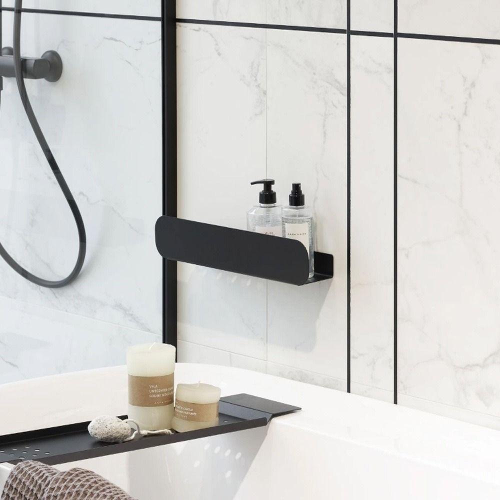 Space Saving Bathroom Storage Rack Large Capacity Shower Drain Rack  Household Organizers