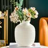 Vaso per fiori in plastica per interni ed esterni moderno portafiori veri secchi contenitore per composizioni floreali soggiorno camera da letto centrotavola decorazione