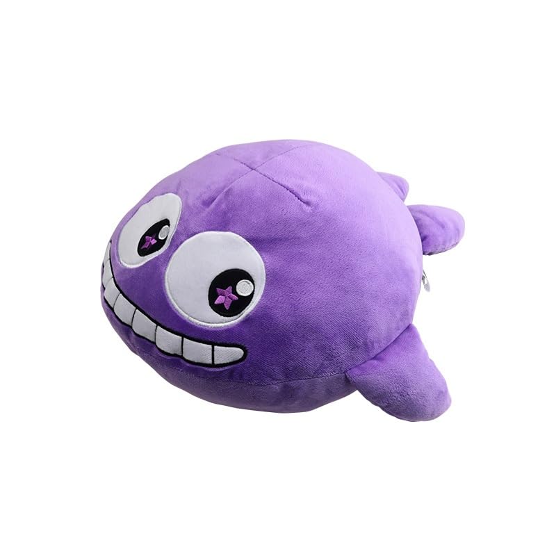 Счастливая плюшевая игрушка-кит из Umi Monogatari, 45 см, фиолетовая