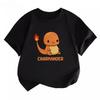 Potdemiel Summer New Pikachu Kids 100 Cotton TShirt Comfortable and Breathable Suitable for Boys and Girls