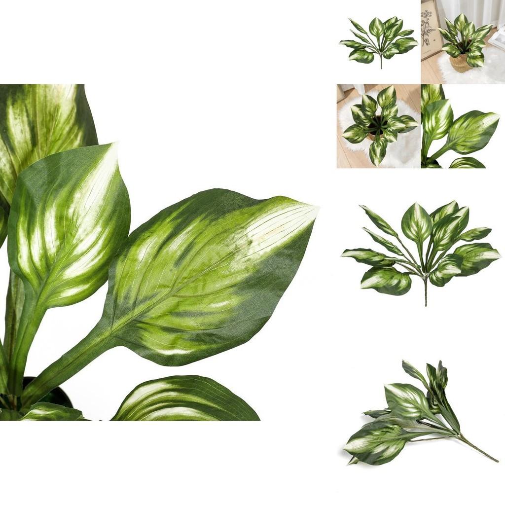 Kunstmatige Viola Japonica Var. Stenopetala bladplant decoratie voor wandtuin simulatie groen