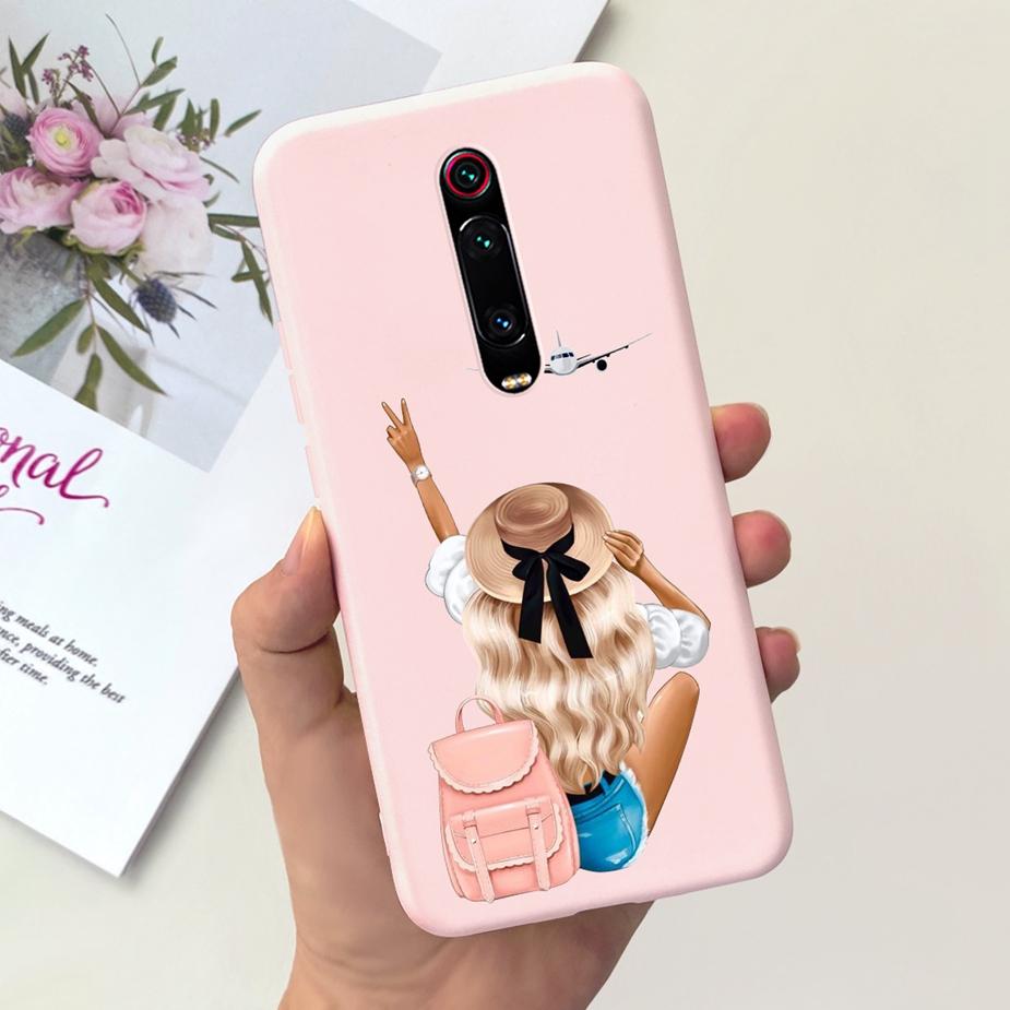 For Xiaomi Mi 9T Pro Case Cute Fashion Candy Painted Cover Soft TPU Phone Case For Xiaomi Mi 9T Mi9T Pro Back Cover 6.39'' Shell