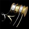 Craft Gold Silver Leather Ribbon Matte Flat PU Rope Beading String Ribbon Home Party