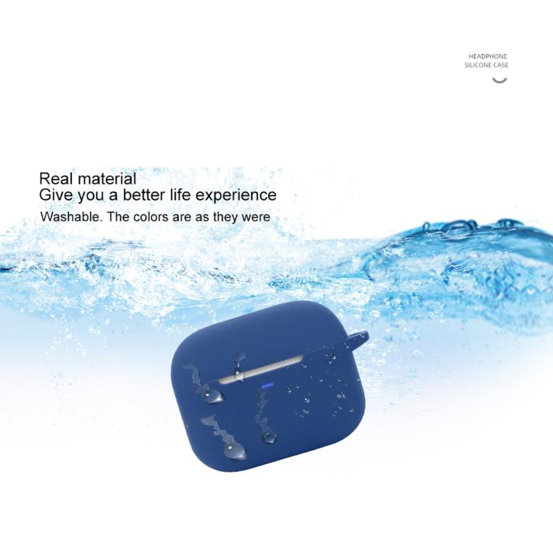 Kryt sluchátek pro W04 Plus Sluchátka Měkké silikonové pouzdro Flexibilní kryt Voděodolná kůže