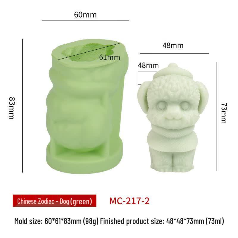 Zodiac Animal Silicone Ice Cube Mold