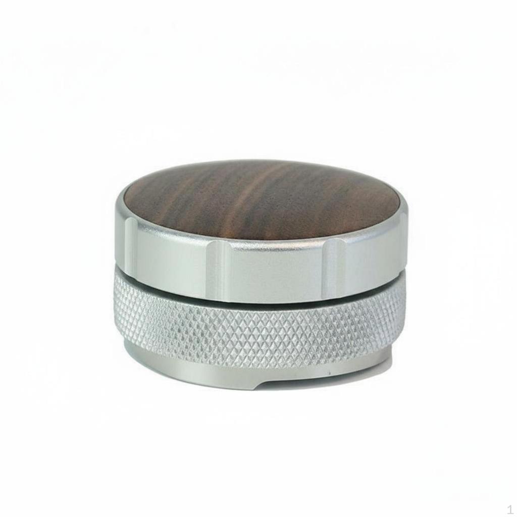 Coffee Distributor and Tamper Set 304 Stainless Steel Base Adjustable Depth Espresso