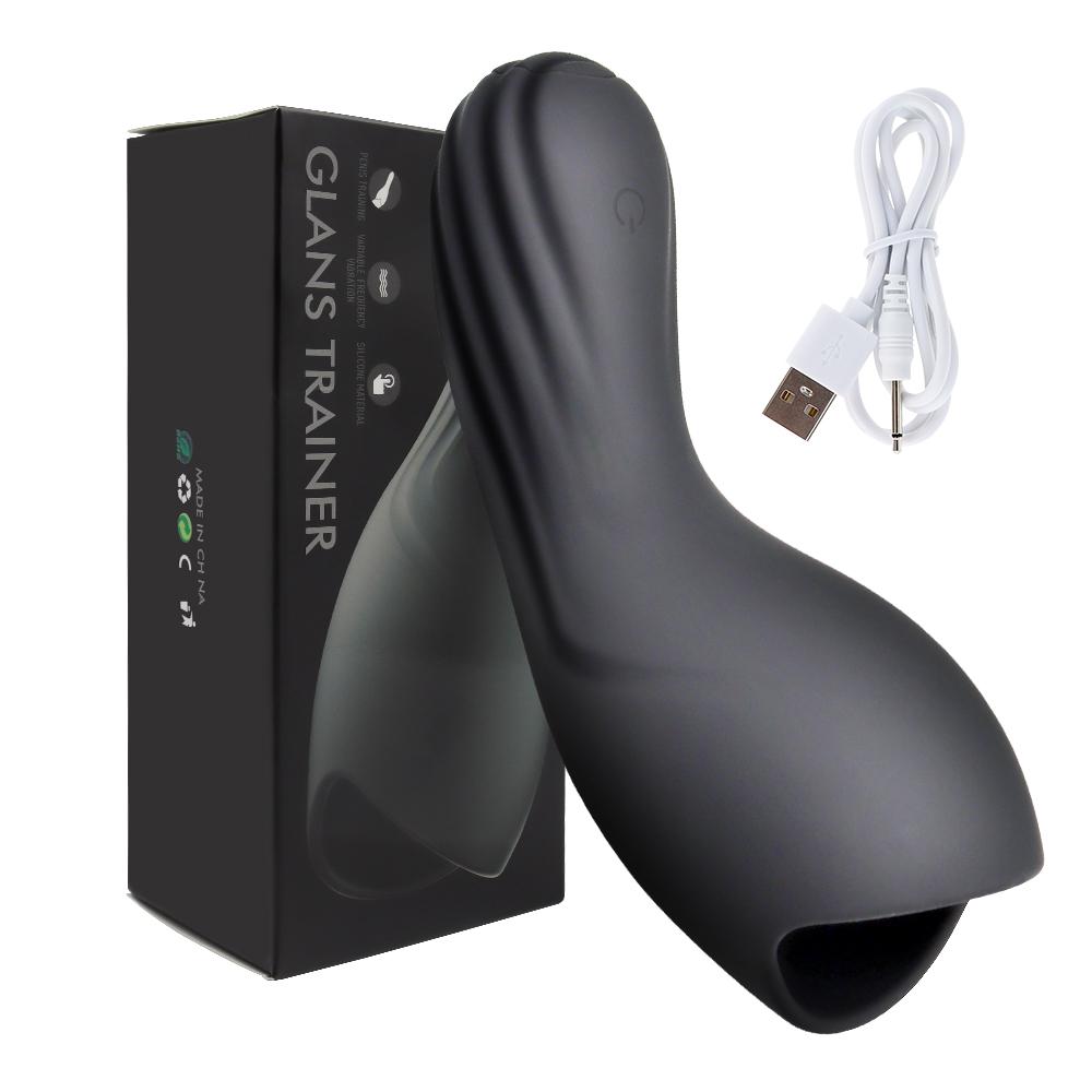 Male Masturbator Vibrator Stimulator Delay Ejaculation Penis Pump Cock Exerciser Oral Climax Penis Training Sex Machines for Men
